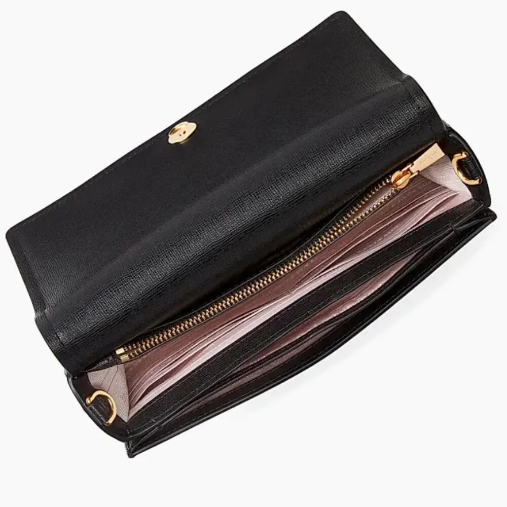 NWOT KATE SPADE New York Morgan Flap Chain Crossbody Bag Wallet - Picture 12 of 15